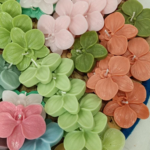 گیفت شمع گل ارکیده