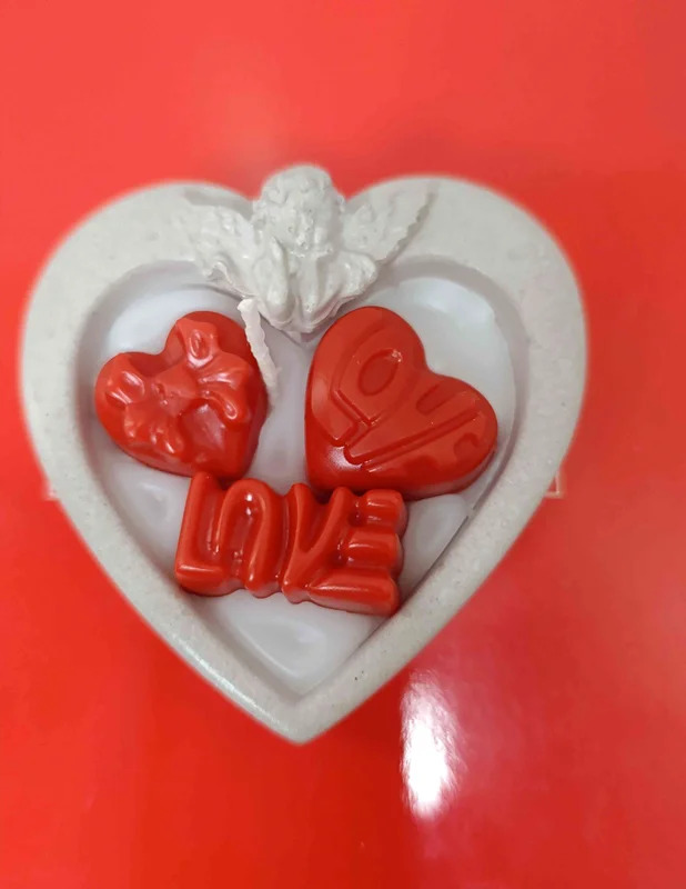 شات شمع قلبی