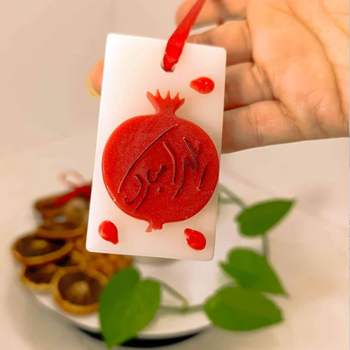 شمع گیفت یلدایی انار 2