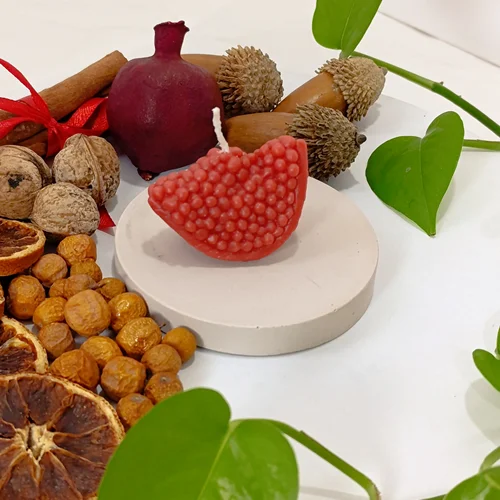 شمع قاچ انار یلدایی