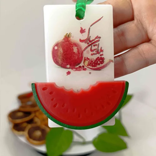 شمع گیفت یلدایی هندوانه3