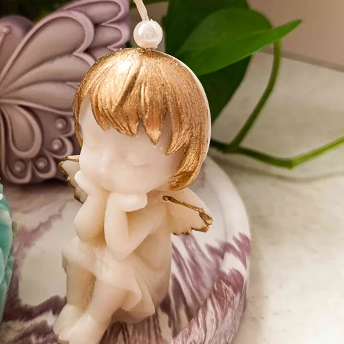 شمع دکوری فرشته دختر