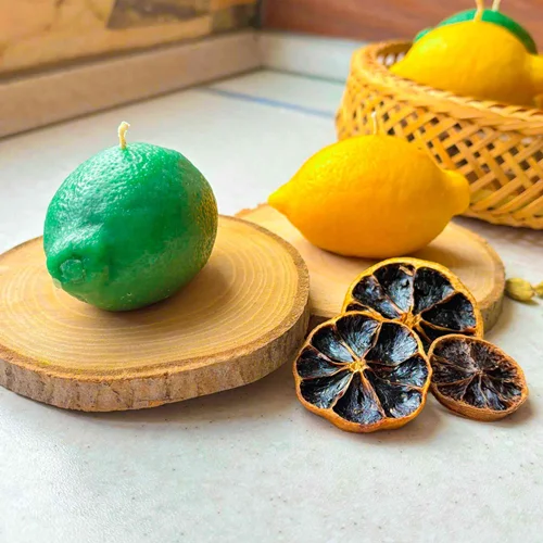 شمع فانتزی طرح لیمو