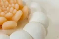 شمع گل داوودی با بیس گرد توپی
