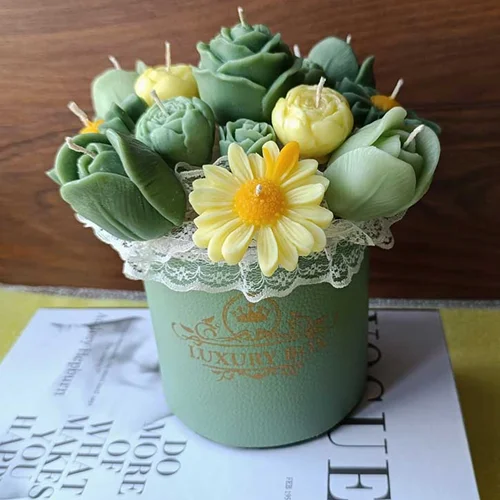 باکس گل شمعی پاییزه